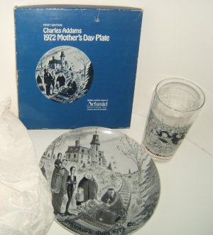 Charles Addams' Plate & Glass